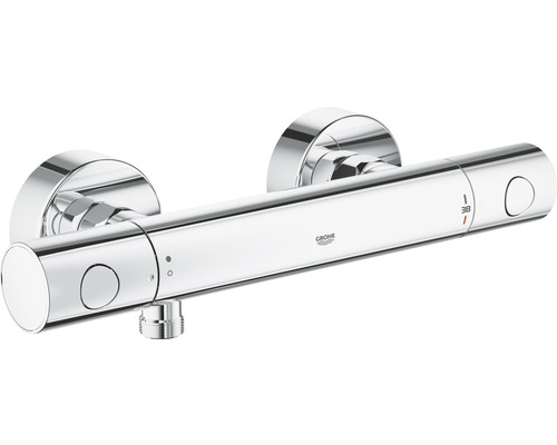 GROHE Douche thermostaatkraan Grohtherm 800 Cosmopolitan 34765000 chroom Grohe thermostatische badkraan voor wandmontage