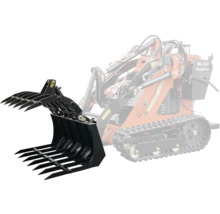 Aanbouwveegmachine voor mini-lader