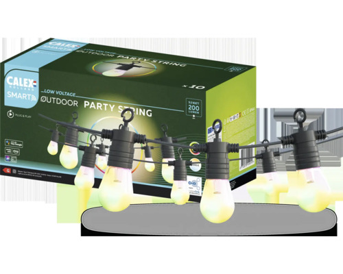 CALEX Smart Outdoor partystring RGB+CCT 24V, 10 meter CALEX Smart Outdoor partystring RGB+CCT 24V, 10 meter