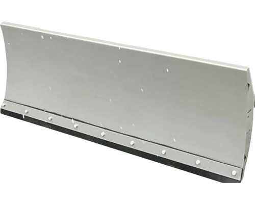 Sneeuwschuiver van metaal met rubberen lip