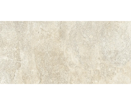 Wand- en Vloertegel Castle almond 30x60 cm gerectificeerd Tegelpatroon met steenstructuur