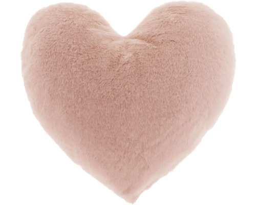 UNIQUE LIVING Kussen Heart old pink 45x35 cm