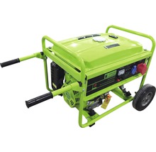 Stroomgenerator met wielen en handgrepen