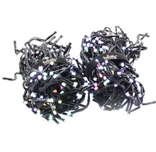 Samengebonden lichtsnoer met veelkleurige lampjes