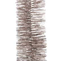 Zilverkleurige lametta-guirlande voor kerstdecoratie