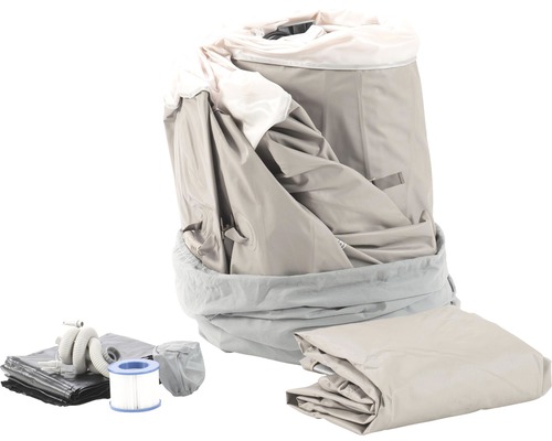 Spa-accessoireset met filter, slang, afdekking en draagtas