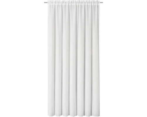 ELBERSDRUCKE Gordijn met lussen Spume wit 300x200 cm