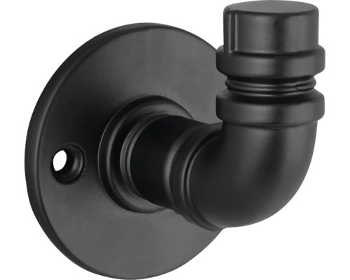 WALTECO Rusticline kapstokhaak zwart
