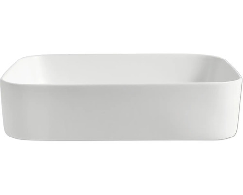 Opzetwastafel van keramiek, vierkant