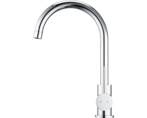 Keukenkraan met hoge uitloop