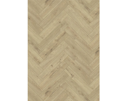 Licht laminaatoppervlak in visgraatmotief