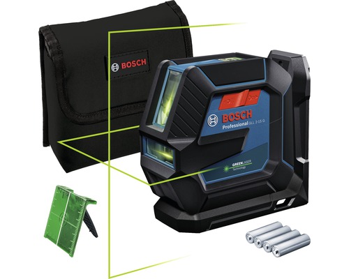 BOSCH Professional Lijnlaser GLL 2-15 G BOSCH Professional Lijnlaser GLL 2-15 G