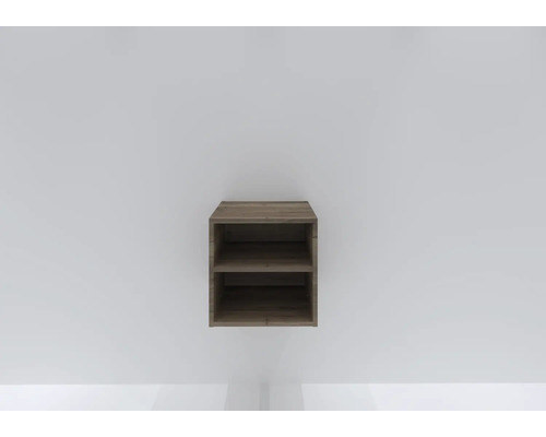 Wandplank met twee vakken