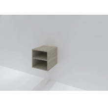 Wandplank met twee vakken