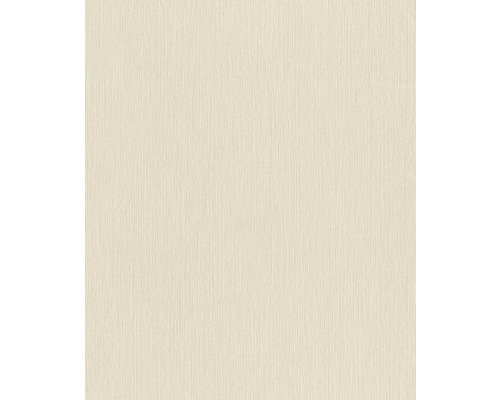 RASCH Vliesbehang 536812 Country Charme effen beige Lichtgekleurd behang met textielstructuur voor muren