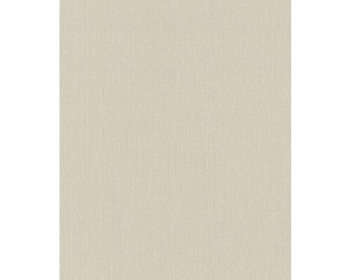 RASCH Vliesbehang 537123 Country Charme effen beige Lichtkleurig behang met fijne textuur
