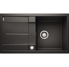 Spoelbak van composietmateriaal met afdruipvlak en wasbak