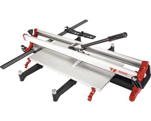 Tegelsnijder met meetlat en handgreep