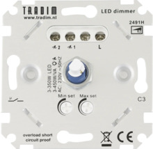 TRADIM Logo LED Dimmer 2491H met overbelastingskortsluitbeveiliging