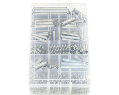 Assortimentsdoos met trekveren en drukveren