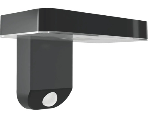 CALEX Smart Outdoor solar LED wandlamp zwart-0