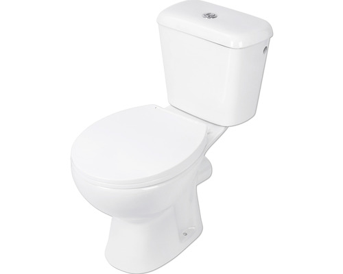 Staand toilet met reservoir PK uitgang incl. wc-bril
