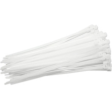 Bundel witte kabelbinders