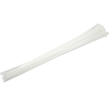 Bundel witte kabelbinders