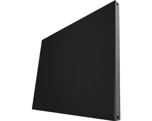 Zwarte radiatorbekleding voor wandmontage