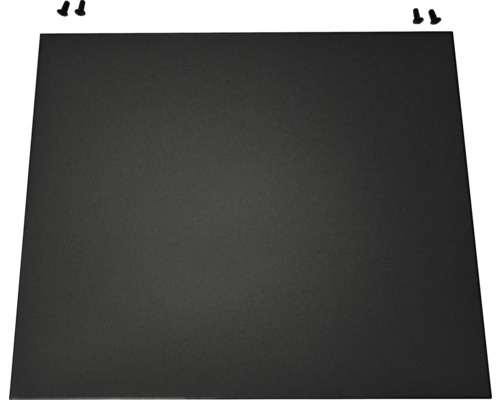 Metalen bodem met schroeven