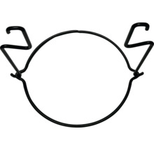 Pijpbevestigingsbeugel met haken
