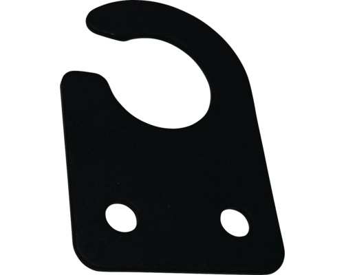 Slanghouder met twee bevestigingsgaten