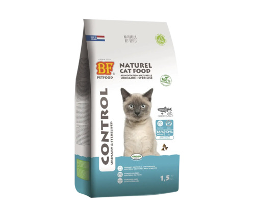 BIOFOOD Kat Control Urinary & Sterilised 1,5 kg