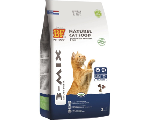 BIOFOOD Adult Kat 3-mix 2 kg BIOFOOD Adult Kat 3-mix 2 kg