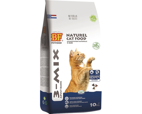 BIOFOOD Adult Kat 3-mix 10 kg BIOFOOD Adult Kat 3-mix 10 kg