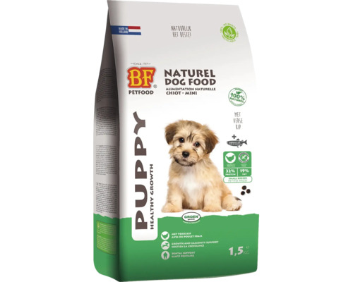 BIOFOOD Hondenvoer puppy kleine rassen 1,5 kg BIOFOOD Hondenvoer puppy kleine rassen 1,5 kg