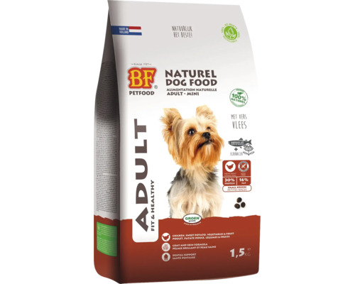 BIOFOOD Hondenvoer kleine rassen 1,5 kg BIOFOOD Hondenvoer kleine rassen 1,5 kg