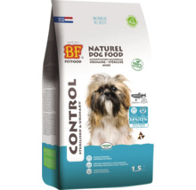 BF Petfood Naturel Dog Food Control Sterilised and Urinary hondenvoer in een verpakking van 1,5 kilogram
