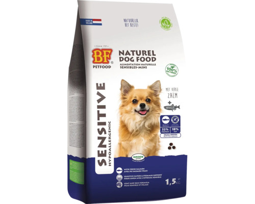 BIOFOOD Hondenvoer sensitive kleine rassen 1,5 kg BIOFOOD Hondenvoer sensitive kleine rassen 1,5 kg