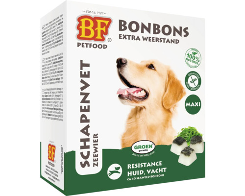BIOFOOD Schapenvet maxi zeewier 40 st BIOFOOD Schapenvet maxi zeewier 40 st