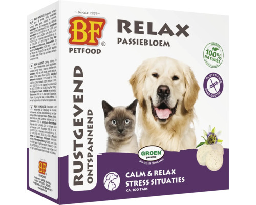 BIOFOOD Gistsnoepjes Relax hond/kat 100st BIOFOOD Gistsnoepjes Relax hond/kat 100st