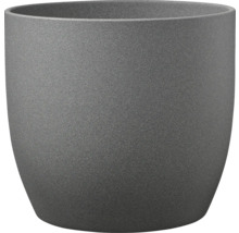 Grijze plantenpot voor binnen en buiten