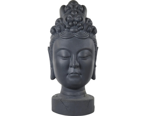 ELITE Boeddha oriental antraciet 17x19x38 cm