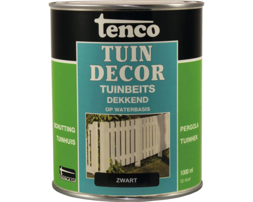 TENCO Tuindecor dekkend zwart 1 l