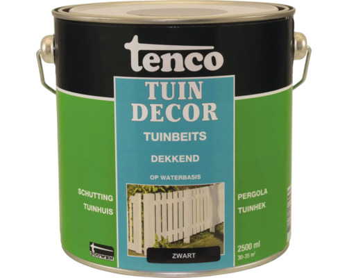 TENCO Tuindecor dekkend zwart 2,5 l