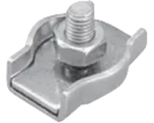 WASI Simplex staalkabelklem 3 mm RVS A4, 40 stuks Draadklem van metaal