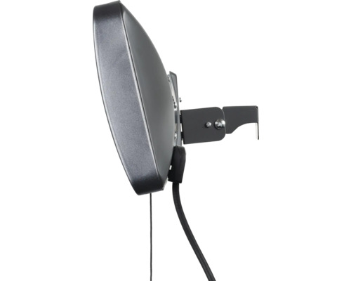 Satellietantenne met muurbeugel en kabel