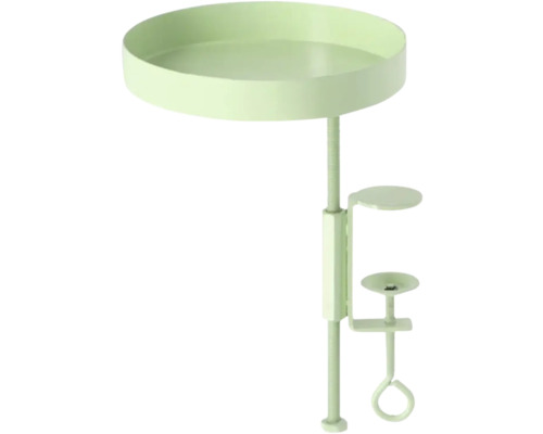 Aanhangtafel met schroefklem voor bevestiging