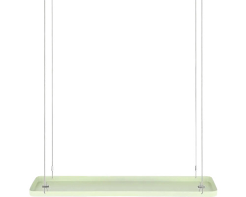 Hanglamp met rechthoekige lampenkap en kabelophanging