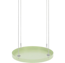 Ronde hangplank met stalen kabels